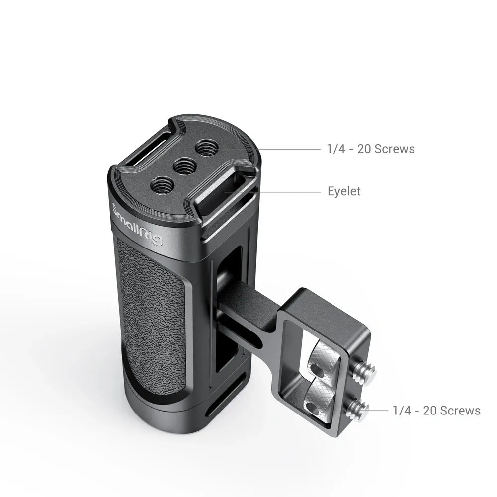 SMALLRIG MINI SIDE HANDLE WITH DUAL 1/4"-20 SCREW- Camera tek
