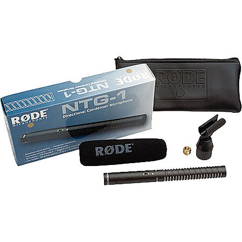 RODE NTG-1 SHORT SHOTGUN MICROPHONE Camera tek