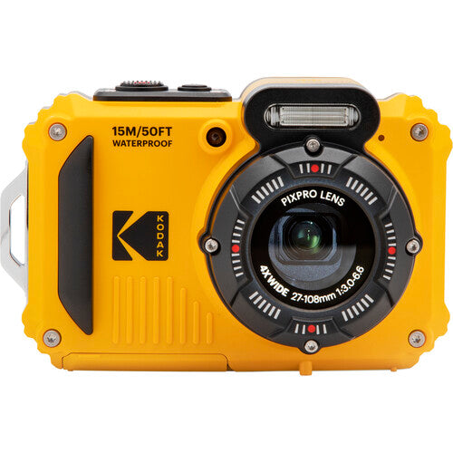 KODAK PIXPRO WPZ2 DIGITAL CAMERA (YELLOW) Camera tek