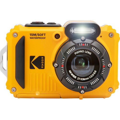 KODAK PIXPRO WPZ2 DIGITAL CAMERA (YELLOW) Camera tek