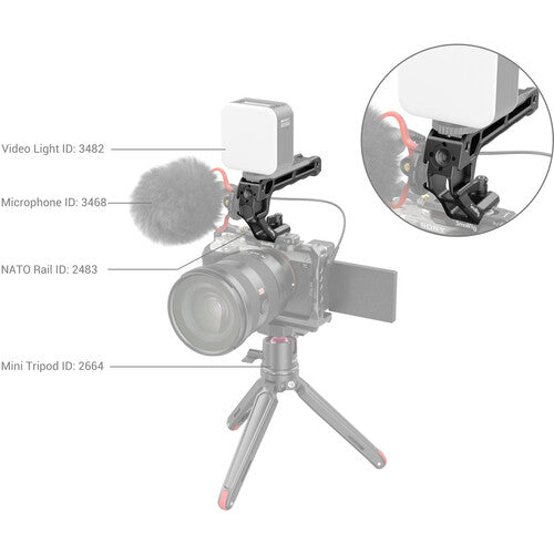 SMALLRIG NATO TOP HANDLE LITE Camera tek