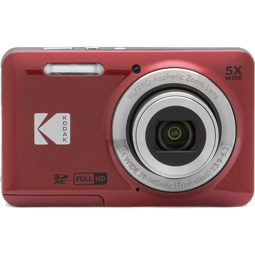 KODAK PIXPRO FZ55 DIGITAL CAMERA (RED) Camera tek