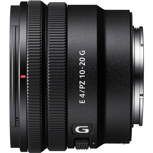 Sony E 10-20mm f/4 PZ G Lens Camera tek