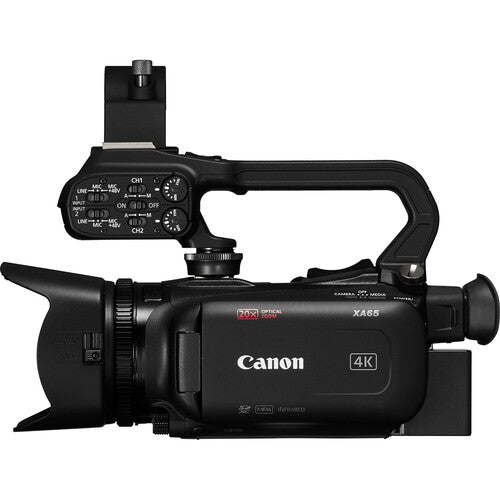 Canon XA65 Professional 4K Camcorder Camera tek