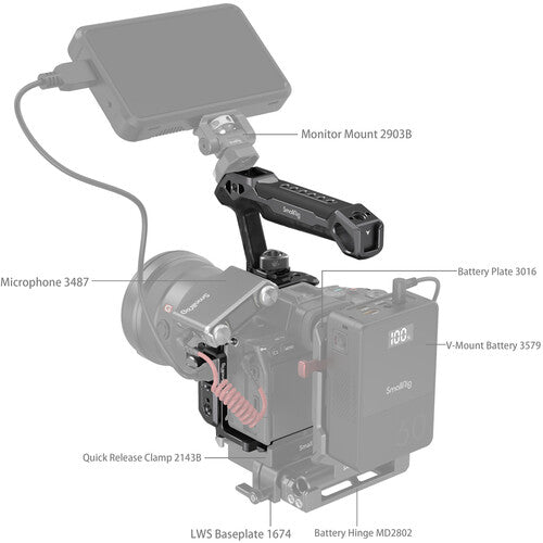 SMALLRIG RHINOCEROS BASIC CAGE KIT FOR SONY ALPHA Camera tek