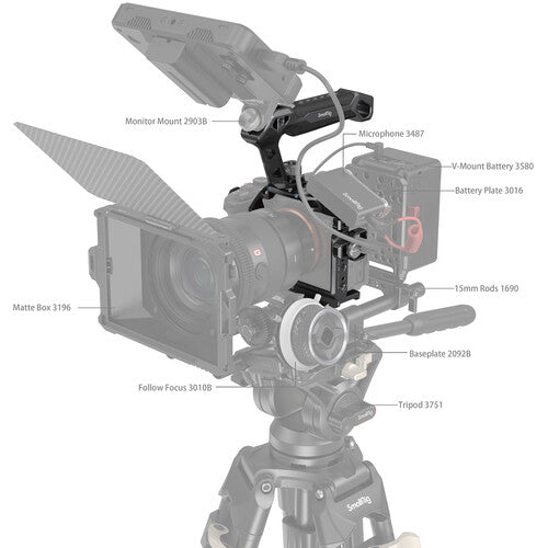 SMALLRIG RHINOCEROS BASIC CAGE KIT FOR SONY ALPHA Camera tek