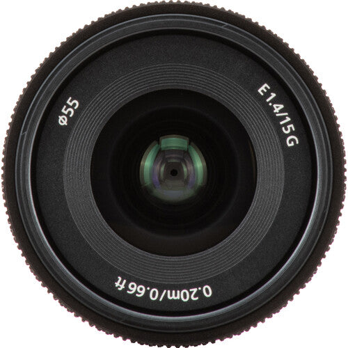 Sony E 15mm f/1.4 G Lens Camera tek