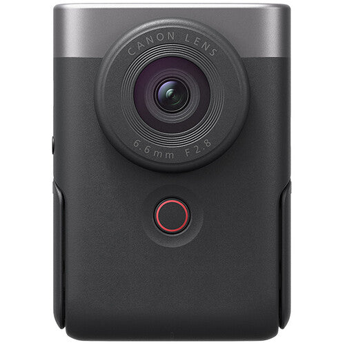 Canon PowerShot V10 Vlog Camera Kit (Silver) Camera tek