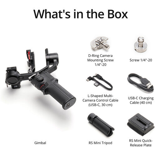 DJI RONIN RS 3 MINI GIMBAL STABILIZER Camera tek