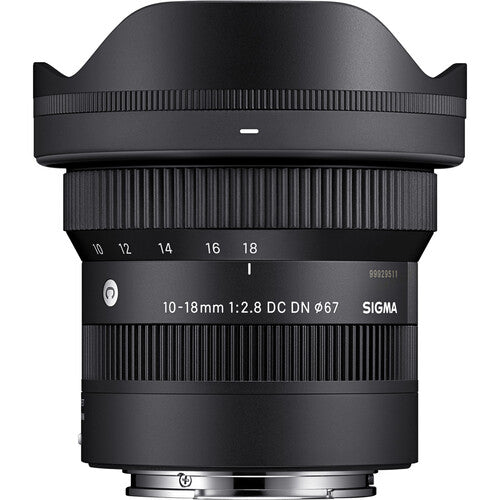 Sigma 10-18mm f/2.8 DC DN Contemporary Lens (Sony E) Camera tek