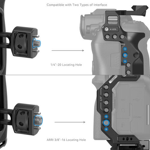 SMALLRIG SIDE HANDLE WITH TWO-IN-1 LOCATING SCREW Camera tek