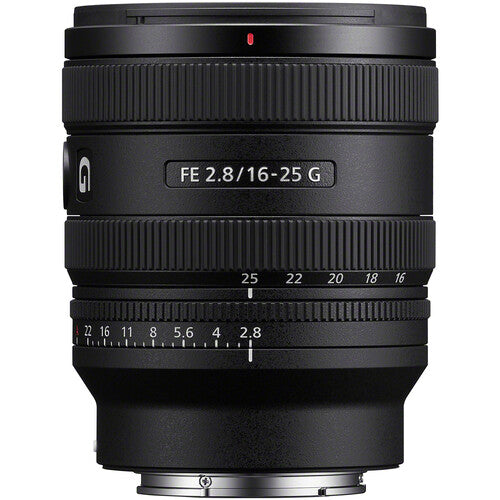 Sony FE 16-25mm f/2.8 G Lens (Sony E) Camera tek
