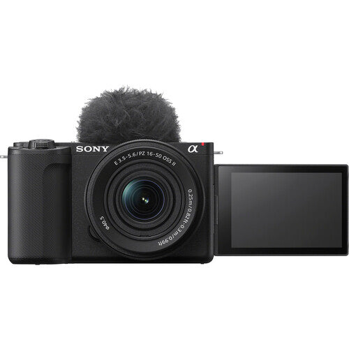 Sony ZV-E10 II Mirrorless Camera with 16-50mm II Lens (Black) + FREE Nanlite Pico LED Mini Pocket Light