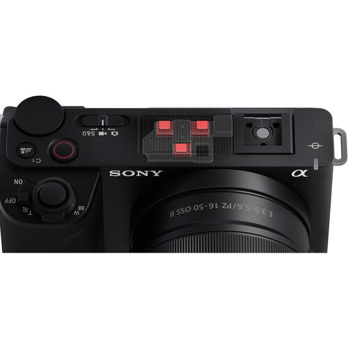 Sony ZV-E10 II Mirrorless Camera with 16-50mm II Lens (Black) + FREE Nanlite Pico LED Mini Pocket Light
