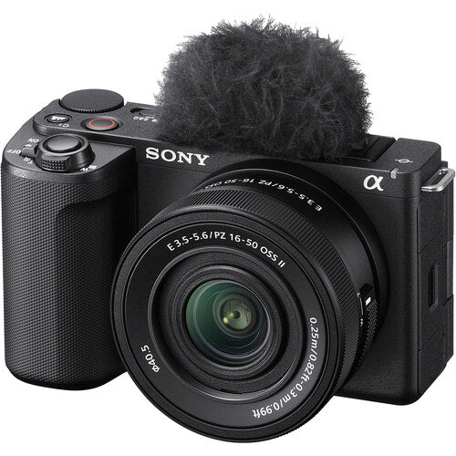 Sony ZV-E10 II Mirrorless Camera with 16-50mm II Lens (Black) + FREE Nanlite Pico LED Mini Pocket Light