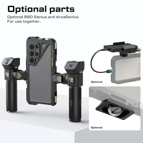 Freewell Genius Smartphone Rig Cage for Samsung S24 Ultra Camera tek