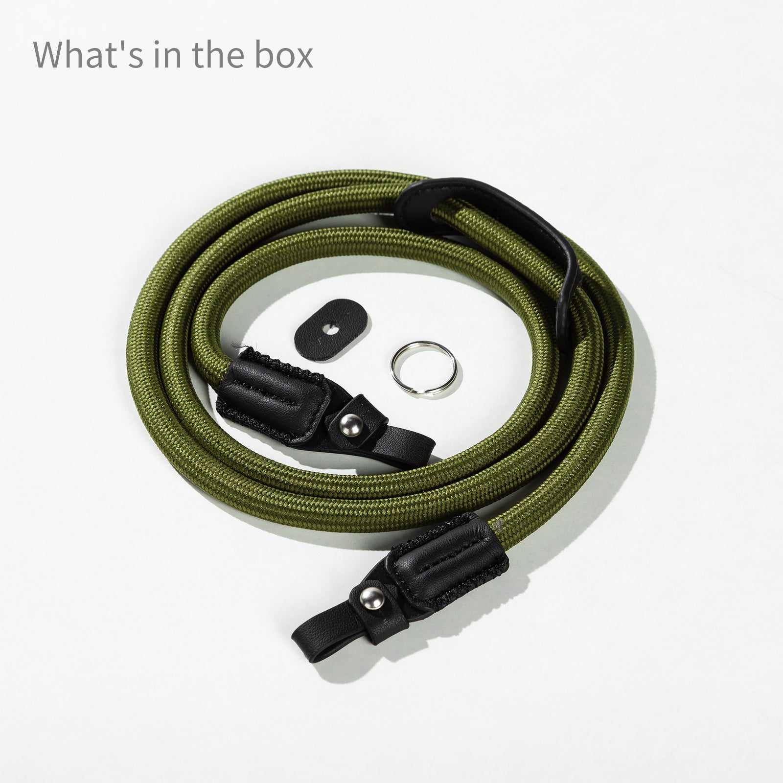 SMALLRIG UNIVERSAL BRAIDED SHOULDER STRAP (GREEN)