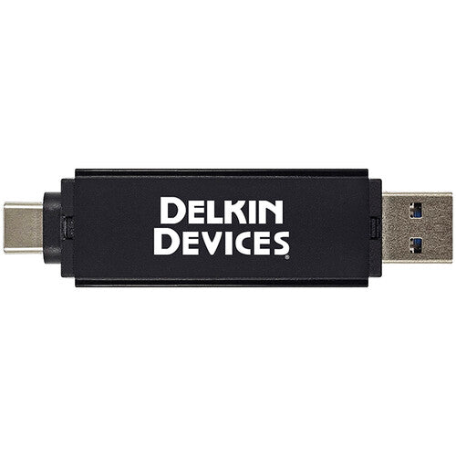 DELKIN DEVICES USB 3.1 TYPE A/C SD & MICRO SD READ