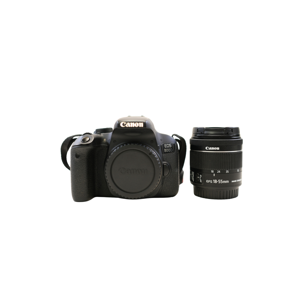 CANON EOS 800D+EF-S 18-55MM IS STM LENS SECOND HAND