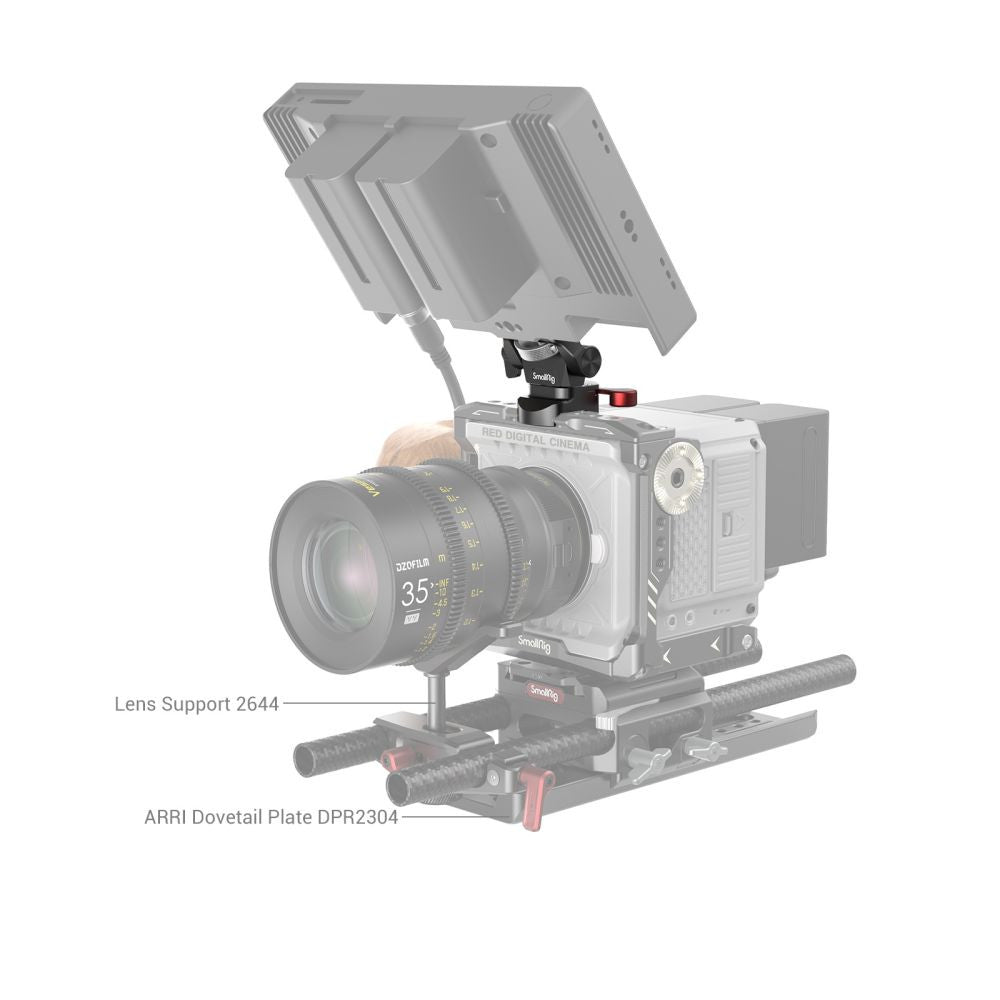 SMALLRIG SWIVEL & TILT ADJUSTABLE MONITOR SUPPORT WITH NATO CLAMP