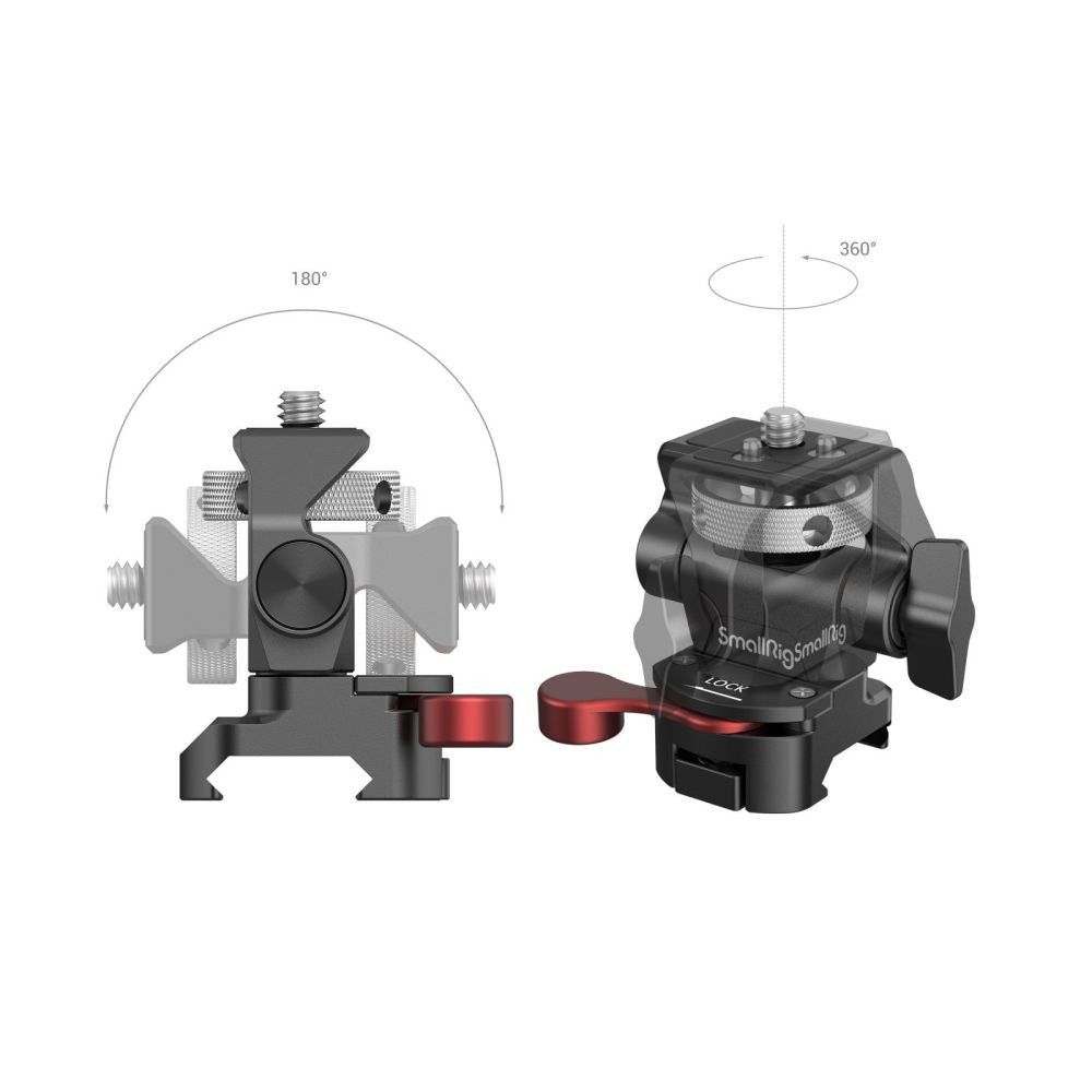 SMALLRIG SWIVEL & TILT ADJUSTABLE MONITOR SUPPORT WITH NATO CLAMP