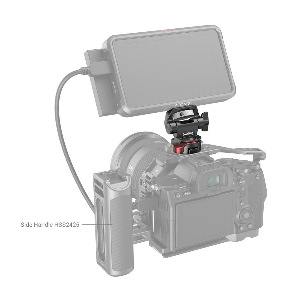 SMALLRIG SWIVEL & TILT ADJUSTABLE MONITOR SUPPORT WITH NATO CLAMP