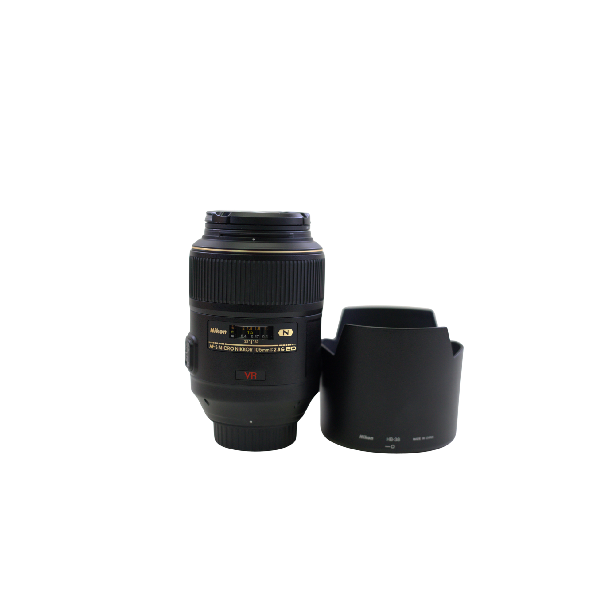 NIKON AF-S 105MM F2.8G ED VR LENS - SECOND HAND
