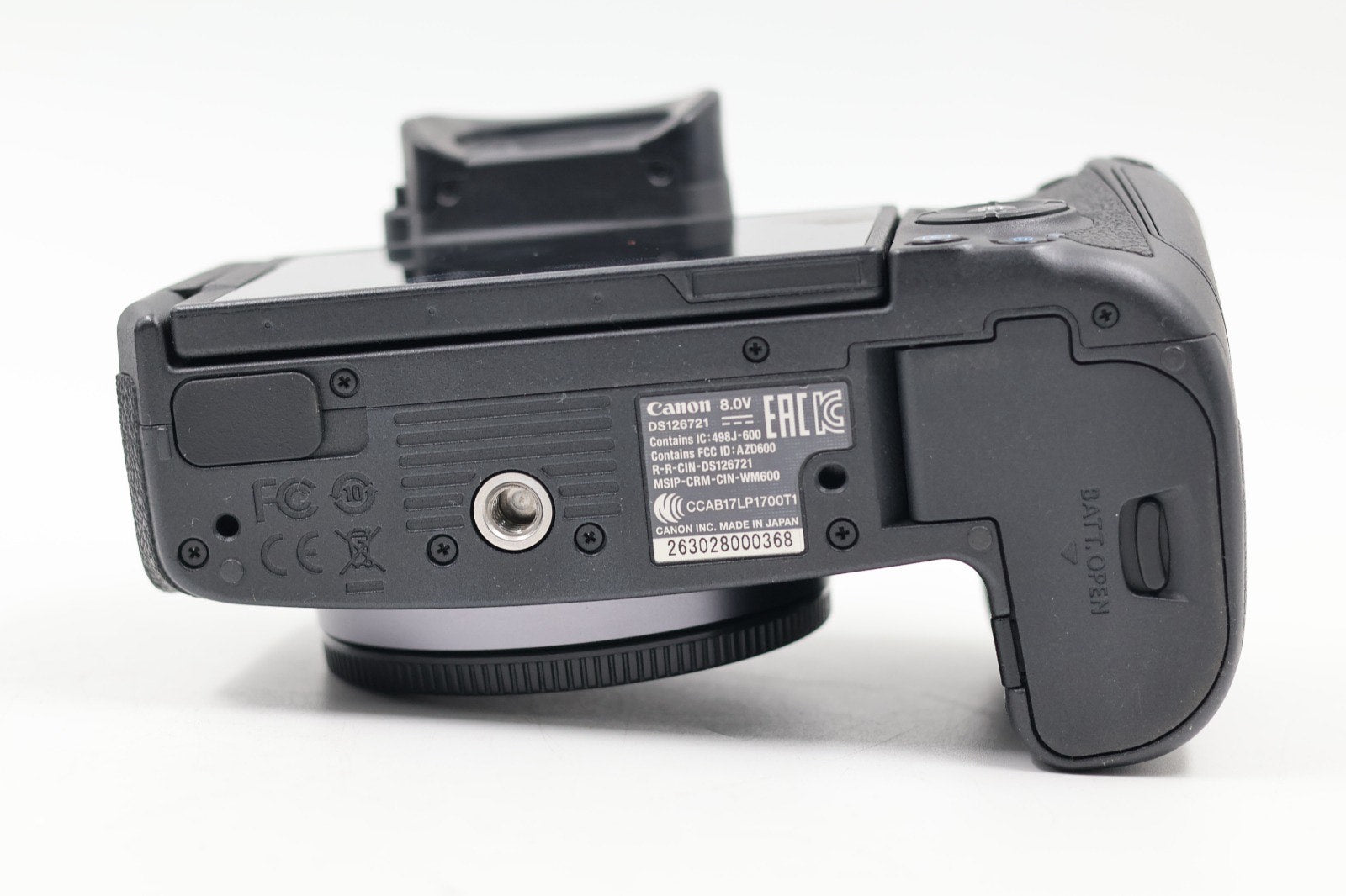 CANON EOS R MIRRORLESS BODY - SECOND HAND