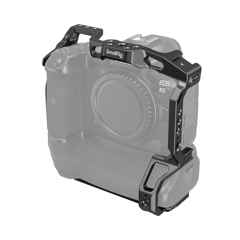 SMALLRIG CAMERA CAGE FOR CANON EOS R5/ R6/ R5C/R6 MARK II WITH BG-R10 BATTERY 3464B GRIP