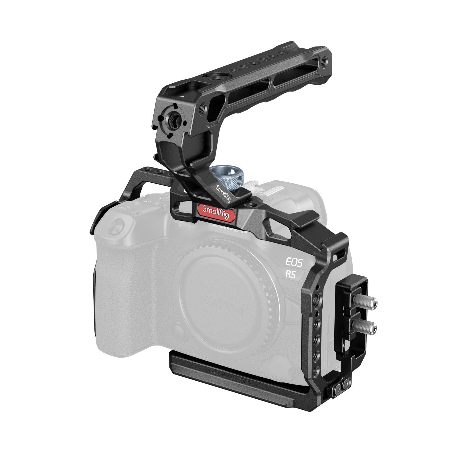 SMALLRIG CAMERA CAGE FOR EOS R5/R6/R5 C WITH TOP TOP HANDLE AND CABLE CLAMP
