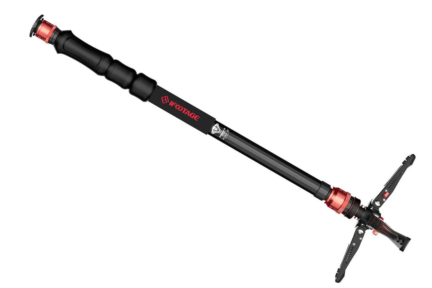 iFootage Cobra 3 Strike CB3 A150S-Ⅲ Monopod & Komodo K5S Fluid Head Bundle