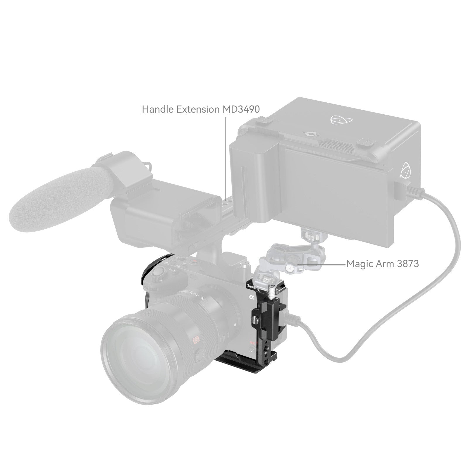 SMALLRIG CAMERA CAGE FOR SONY FX30/FX3