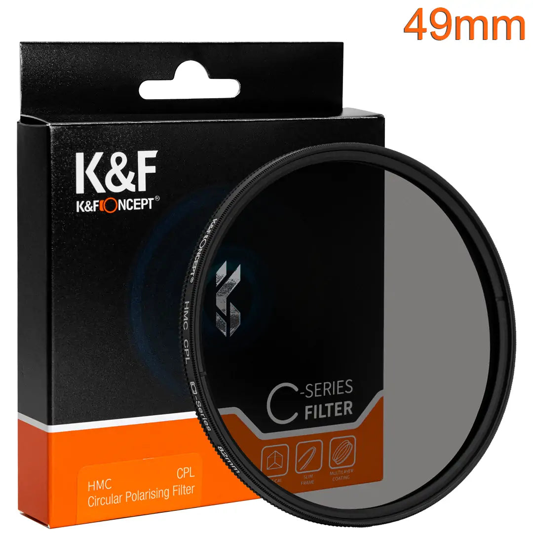 K&F CIRCULAR POLARIZER FILTER - 49MM C-SERIES
