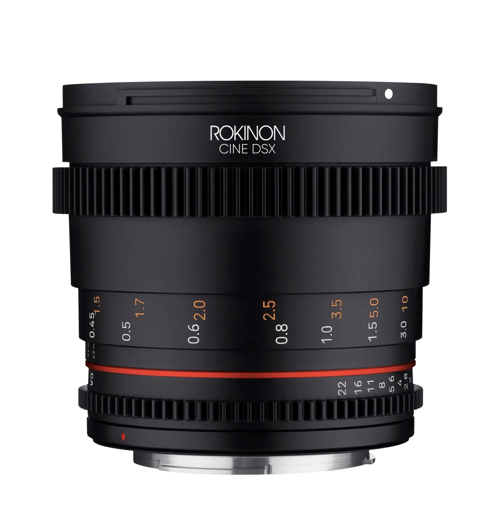 Rokinon 50mm T1.5 Full Frame Cine DSX Lens - Canon EF Lens Mount Camera tek