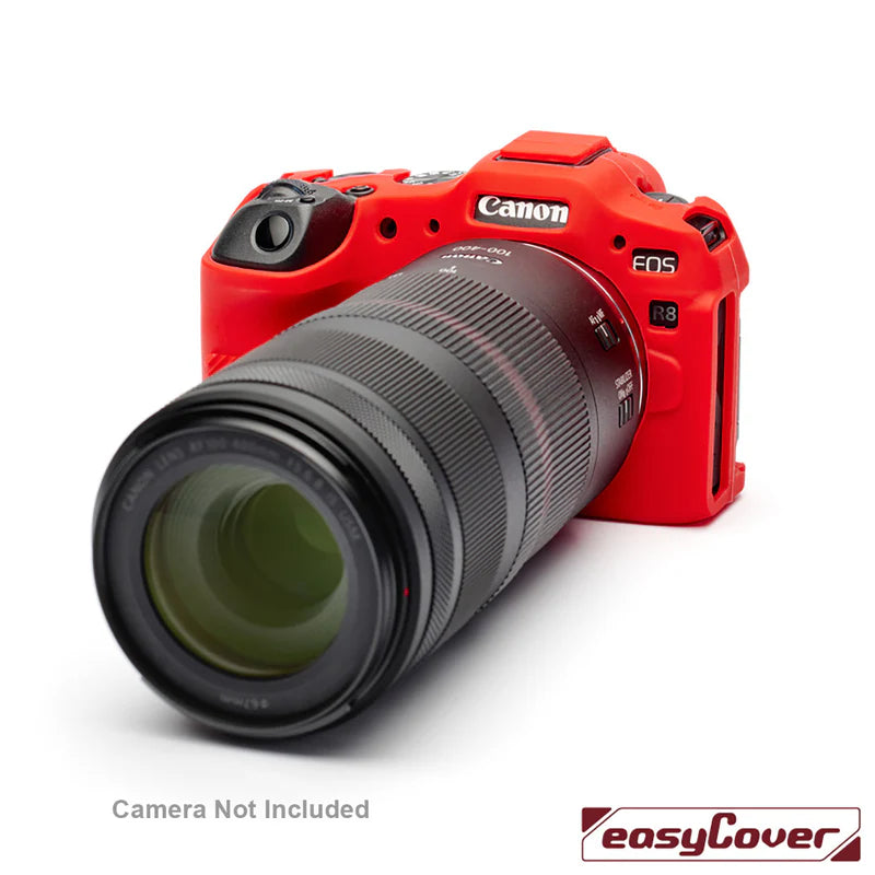 EASYCOVER SILICON CASE CANON EOS R8 - (RED)