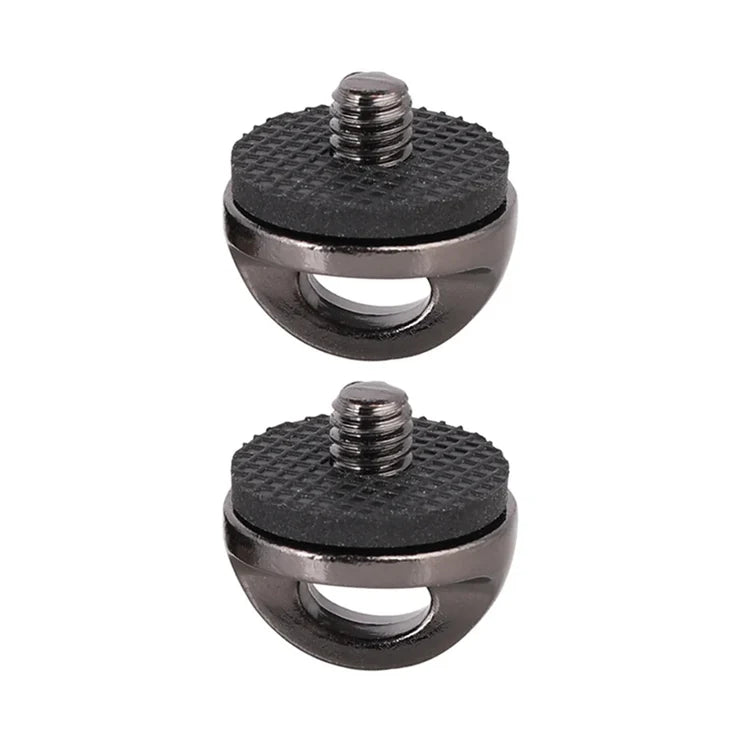 E-PHOTOGRAPHIC 1/4"-20 THREAD D-RING SCREW 2-PACK