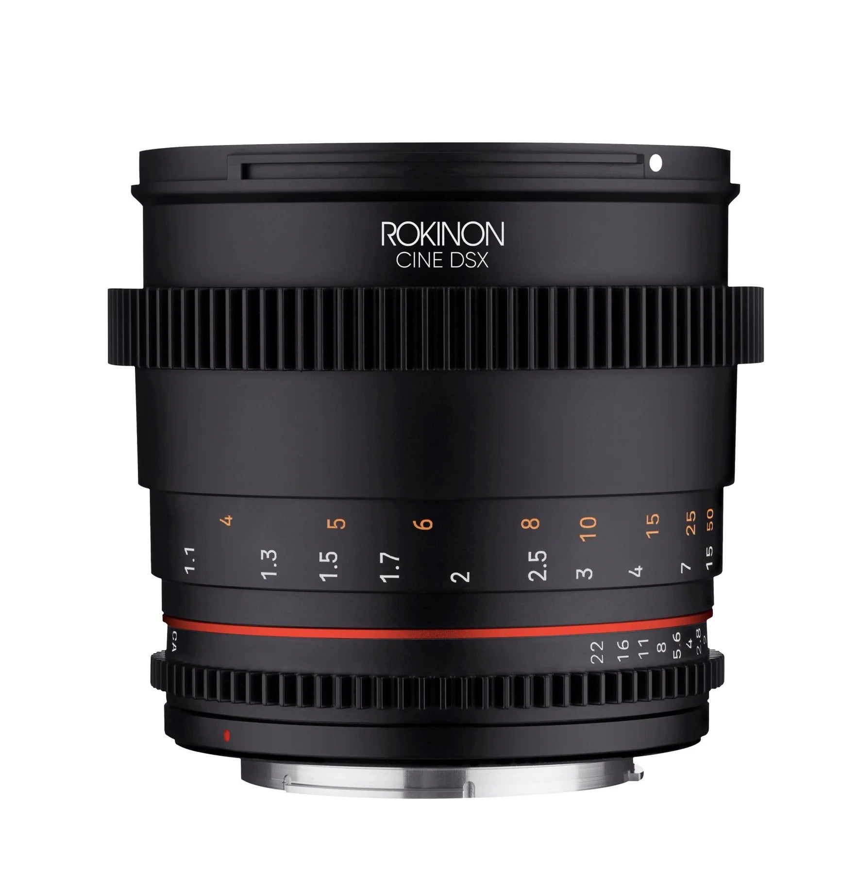 Rokinon 85mm T1.5 Full Frame Telephoto Cine DSX Lens | Filter Size 72mm - Canon EF Lens Mounts Camera tek