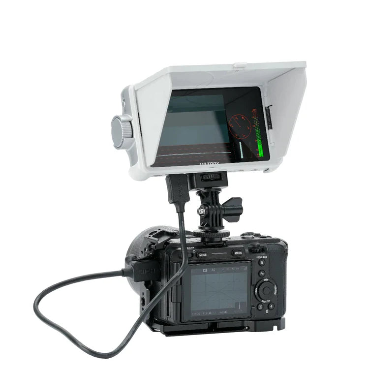 VILTROX DC-V1 HD 4K 5.5'' TOUCH SCREEN CAMERA MONITOR (WHITE)