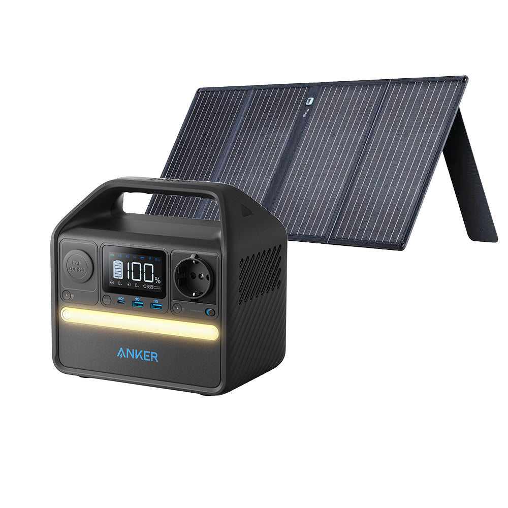 Anker PowerHouse 521 + Solar Panel 100W Bundle Camera tek