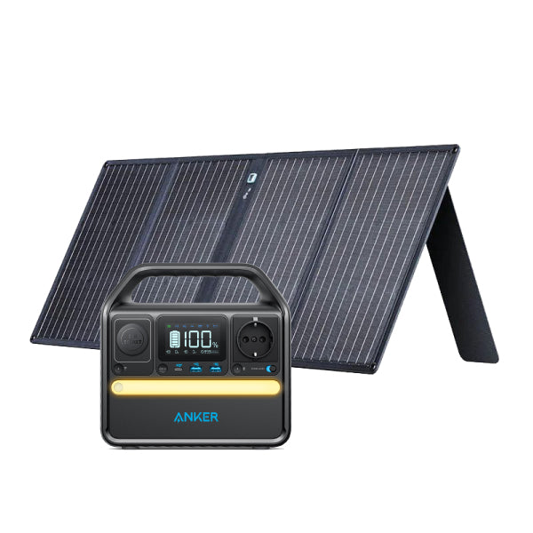 Anker PowerHouse 521 + Solar Panel 100W Bundle Camera tek