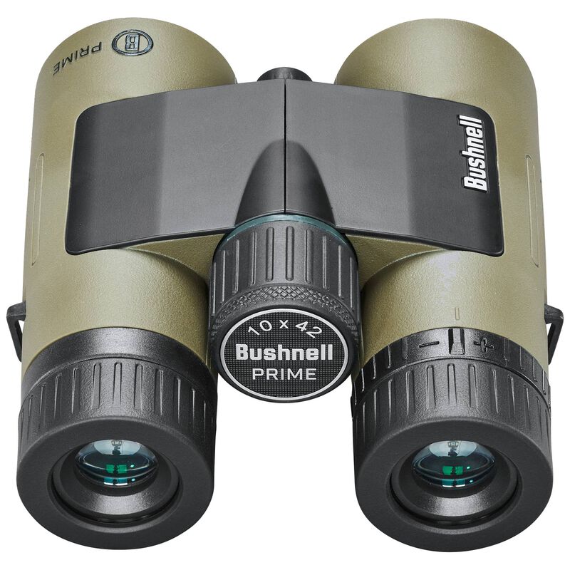 BUSHNELL PRIME GREEN 10X42 BINO + VAULT CASE COMBO