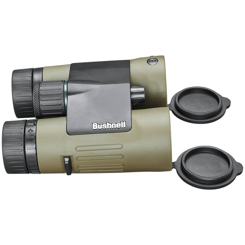 BUSHNELL PRIME GREEN 10X42 BINO + VAULT CASE COMBO