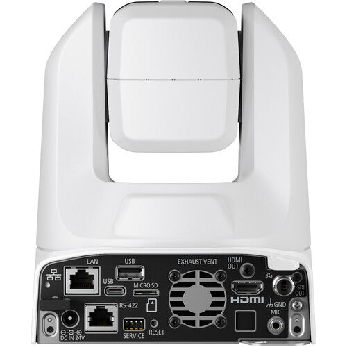 Canon CR-N300 4K NDI PTZ Camera with 20x Zoom White Camera tek