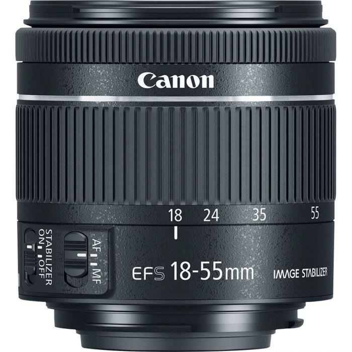 Canon EF-S 18-55mm f/4-5.6 IS STM Lens Camera tek