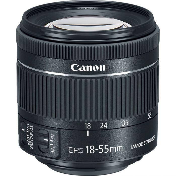 Canon EF-S 18-55mm f/4-5.6 IS STM Lens Camera tek