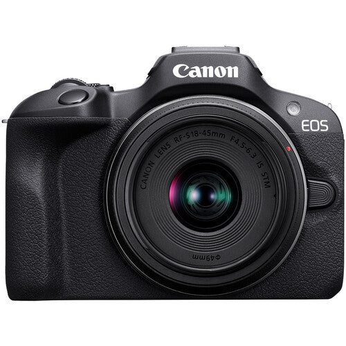 Canon EOS R100 Mirrorless Camera + 18-45mm Lens Camera tek