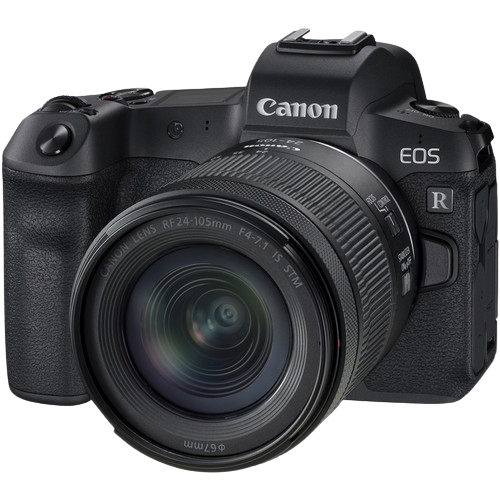 Canon EOS R Mirrorless Camera with RF 24-105mm f/4-7.1 IS STM Lens Camera tek