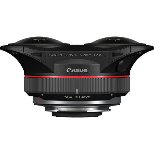 Canon RF 5.2mm f/2.8L Dual Fisheye 3D VR Lens Camera tek