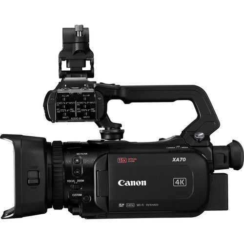 Canon XA70 UHD 4K Camcorder Camera tek