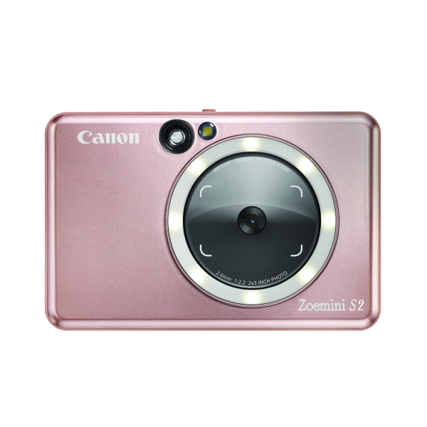 Canon ZoeMini S2 Instant Camera & Printer Pink Camera tek